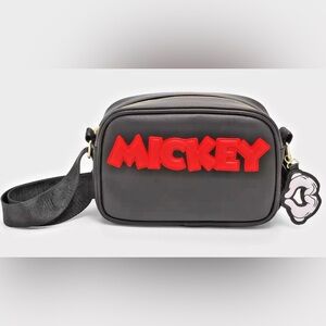Loungefly Mickey Black and Red Crossbody Bag